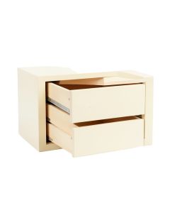Glen Branch Small-Parts Storage Drawer Cabinet - Cream (synthetic illustration; no displayed measurements)