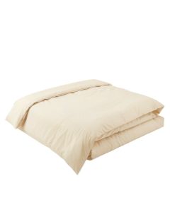 Brenta Ivory Cotton Duvet Cover (synthetic illustration; no displayed measurements)