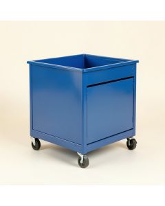 Maple Branch Empty Rolling Workshop Cart - Blue (synthetic illustration; no displayed measurements)