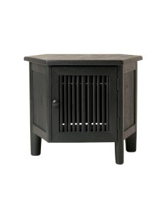 Elm Field Nightstand - Black