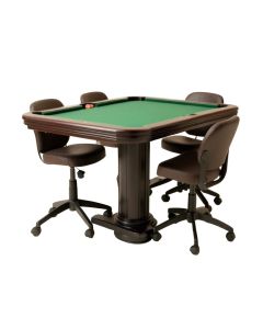 Malcolm 52 '' 8 - Player Poker Table With Chairs