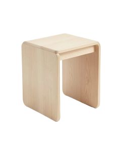 Pine Edge Side Table - Beige (synthetic illustration; no displayed measurements)