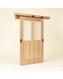 Quadro Glass Sliding Closet Doors With Installation Hardware Kit (synthetic illustration; no displayed measurements)