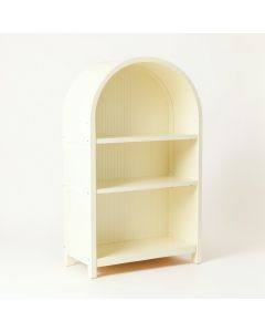 Hazel Bridge Freestanding Bookcase - Ivory (synthetic illustration; no displayed measurements)