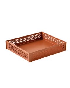 Summit Bridge Empty Under-Desk Cable Tray - Terracotta