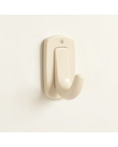Stone Branch Wall-Mounted Robe Hook - Ivory (synthetic illustration; no displayed measurements)