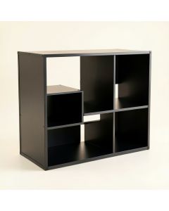 Willow Canyon Desktop Shelving Unit - Black (synthetic illustration; no displayed measurements)