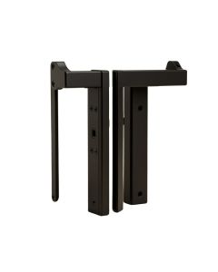 Super Mini Top Mount Sliding Standard Double Barn Door Hardware Kit