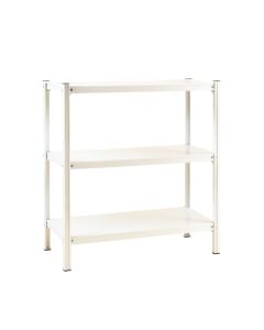 Birch Bluff Empty Seed-Starting Shelving Unit Without Lights - White
