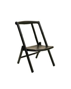 Sage Bend Folding Outdoor Chair - Black