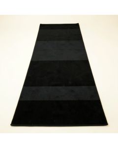 Bay Canyon Narrow Runner Rug - Black (synthetic illustration; no displayed measurements)