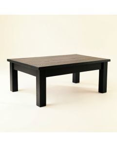 River Crest Coffee Table - Black (synthetic illustration; no displayed measurements)