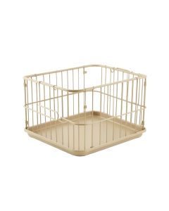 Lake Bluff Empty Furniture-Style Pet Crate - Beige