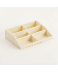 Meadow Bend Empty Pantry Drawer Organizer Insert - Cream (synthetic illustration; no displayed measurements)