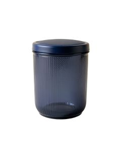 Heath Bluff Storage Canister With Lid - Navy