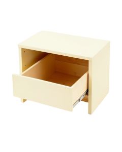 Ridge Bend Under-Desk Drawer Unit - Ivory (synthetic illustration; no displayed measurements)