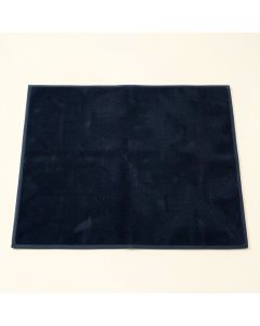 Juniper Edge Bath Mat - Navy (synthetic illustration; no displayed measurements)