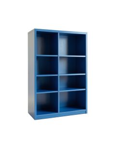 Maple Dell Freestanding Bookcase - Blue (synthetic illustration; no displayed measurements)