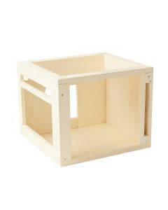 Bay Branch Empty Furniture-Style Pet Crate - Cream