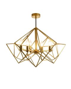 Kantor 6 - Light Unique / Statement Geometric Chandelier