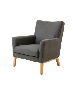 Ebron 26 '' Wide Polyester Wingback Chair (synthetic illustration; no displayed measurements)