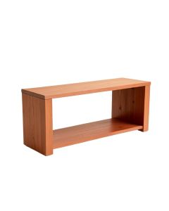 Heath Crest Narrow Outdoor Storage Bench - Terracotta