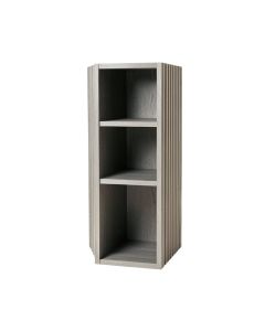 Cedar Edge Narrow Cubby Tower - Gray