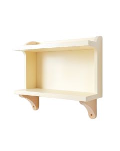 Flint Bluff Wall-Mounted Entryway Organizer Shelf - Cream (synthetic illustration; no displayed measurements)