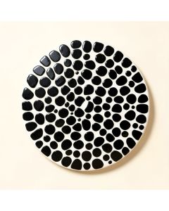 Retro 0.74 '' X 0.74 '' Porcelain Penny Round Mosaic Wall & Floor Tile (synthetic illustration; no displayed measurements)