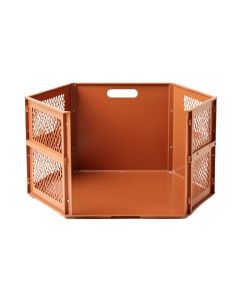 Sage Crest Empty Furniture-Style Pet Crate - Terracotta