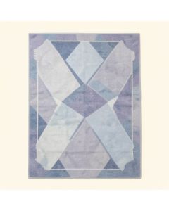 Geometric Lavendar/Blue Area Rug (synthetic illustration; no displayed measurements)