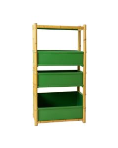 Summit Bluff Empty Vertical Garden Frame - Green