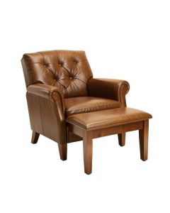 Wirksworth 25.25 '' Wide Tufted Slipper Chair And Ottoman
