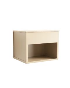 Cliff Brook Wall-Mounted Shelf - Beige (synthetic illustration; no displayed measurements)