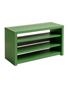 Clay Bluff Shoe Storage Bench - Green