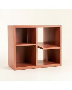 Rowan Branch Desktop Shelving Unit - Terracotta (synthetic illustration; no displayed measurements)