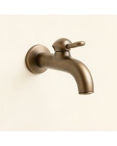 Pivotal Wall Mounted Bathroom Faucet (synthetic illustration; no displayed measurements)