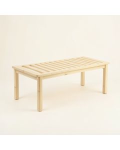 Holly Dell Indoor Bench - Cream (synthetic illustration; no displayed measurements)