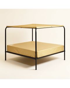 Camilla Canopy Bed (synthetic illustration; no displayed measurements)