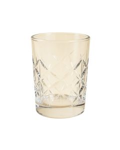Block Monogrammed Rocks Glass