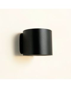 Slate Branch Wall Sconce Mounted On A Plain Wall - Black (synthetic illustration; no displayed measurements)