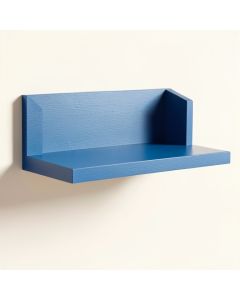 Fern Brook Wall-Mounted Shelf - Blue (synthetic illustration; no displayed measurements)