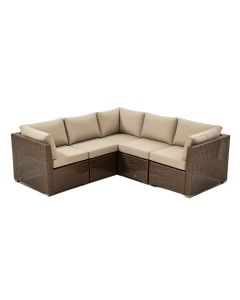 Jarin 4 Piece Sectional Seating Group With Cushions