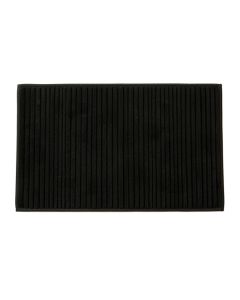 Juniper Bluff Bath Mat - Black (synthetic illustration; no displayed measurements)