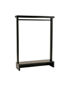 Ridge Bridge Empty Garment Rack - Black