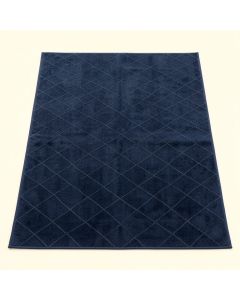 Hill Bridge Rectangular Area Rug - Navy (synthetic illustration; no displayed measurements)