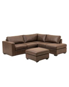Abhisek 78.4 '' Wide Reversible Modular Corner Sectional With Ottoman