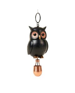 Spriggs Owl Outdoor Garden Decor Wind Chime