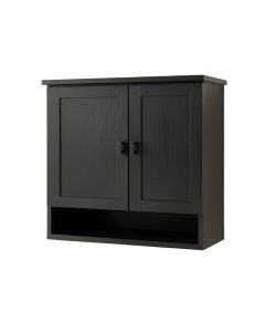 Spruce Brook Wall-Mounted Laundry Cabinet - Black (synthetic illustration; no displayed measurements)