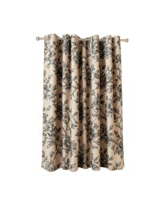 Jalapa Medallion Floral Room Darkening Thermal Grommet Curtain Panels